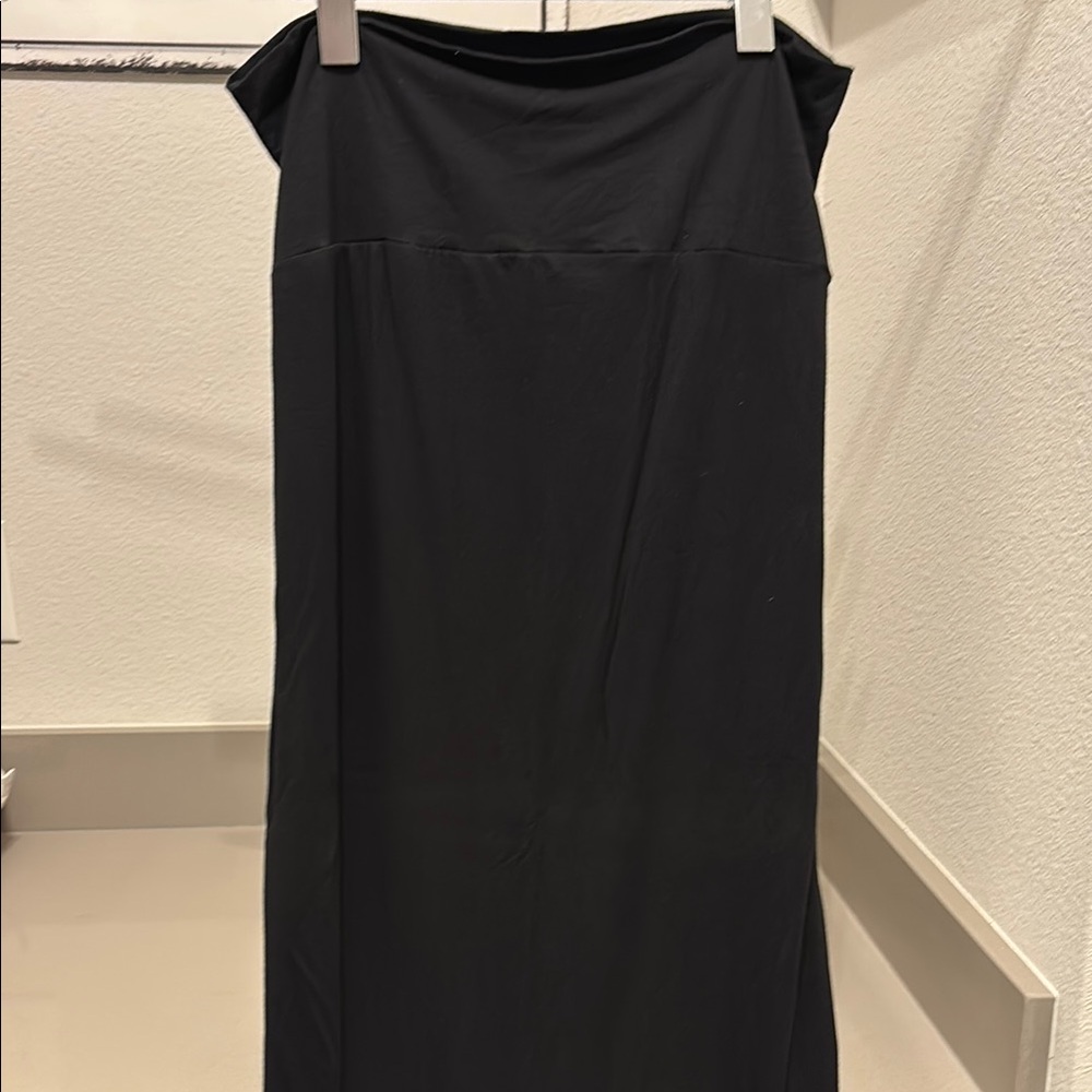 Pinkblush Women's Black Midi Skirt